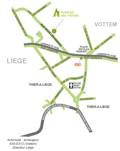 Plan d'accès